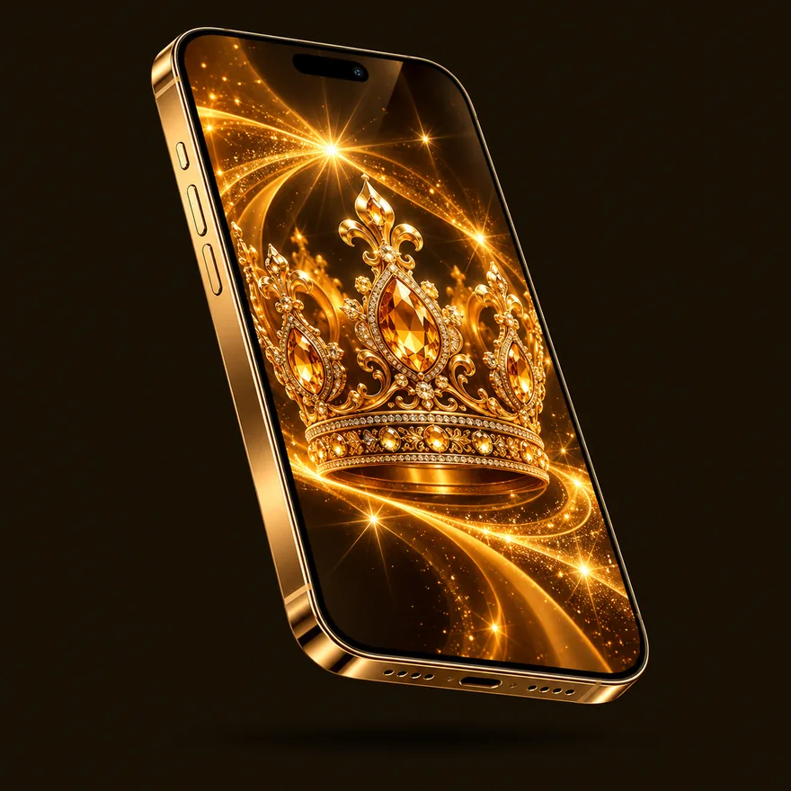 Smartphone with crown — Roospin