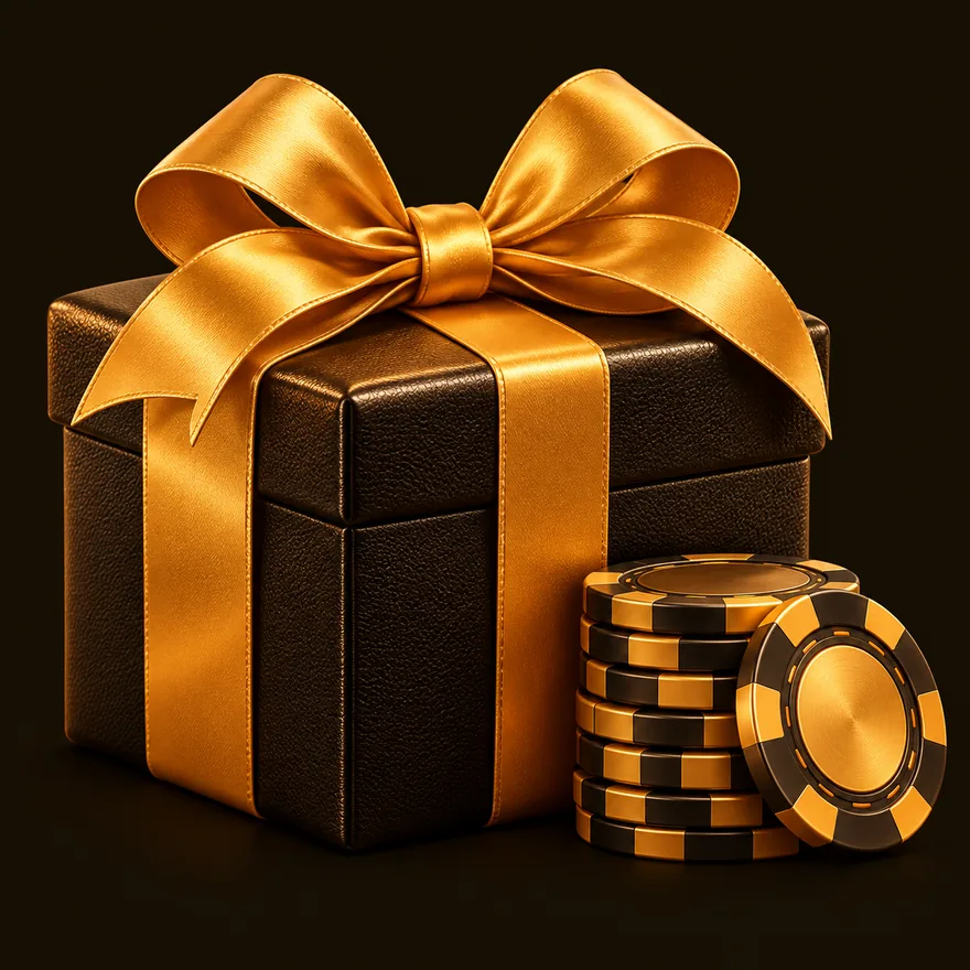 Gift box and chips — Roospin