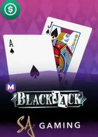 M Blackjack live game cover
