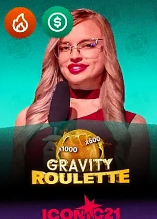Gravity Roulette live game cover