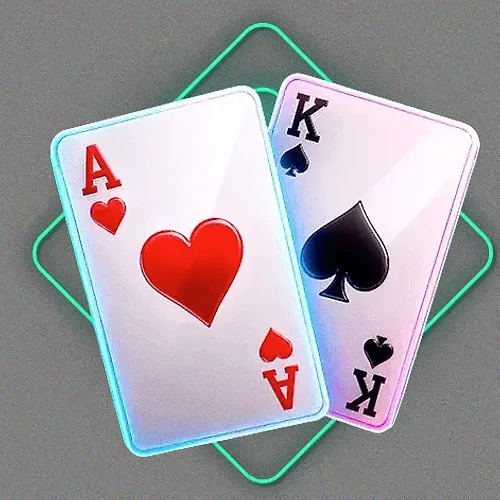 Ace and king playing cards