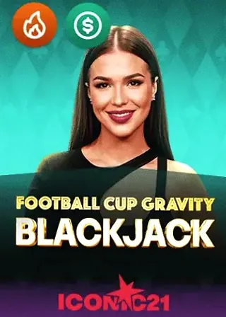 Football Cup Gravity Blackjack live game cover