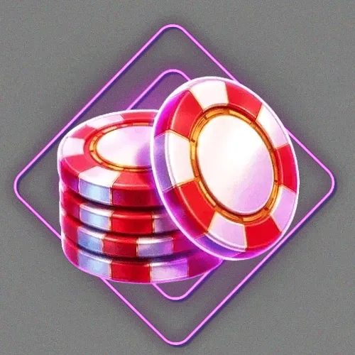 Poker table with cards