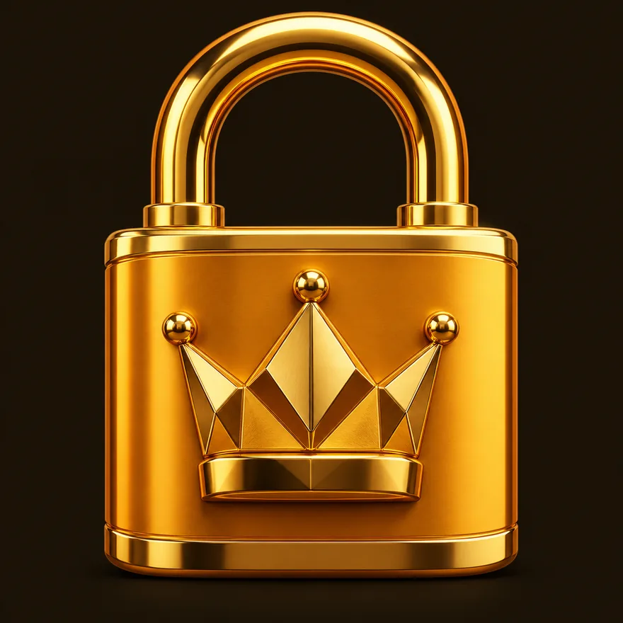 Royal padlock — Roospin