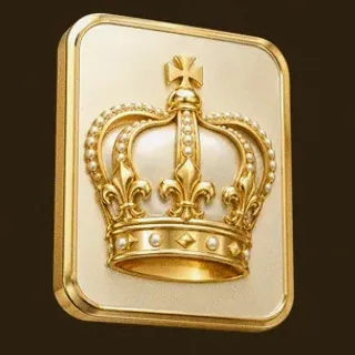 Royal crown plaque — Roospin