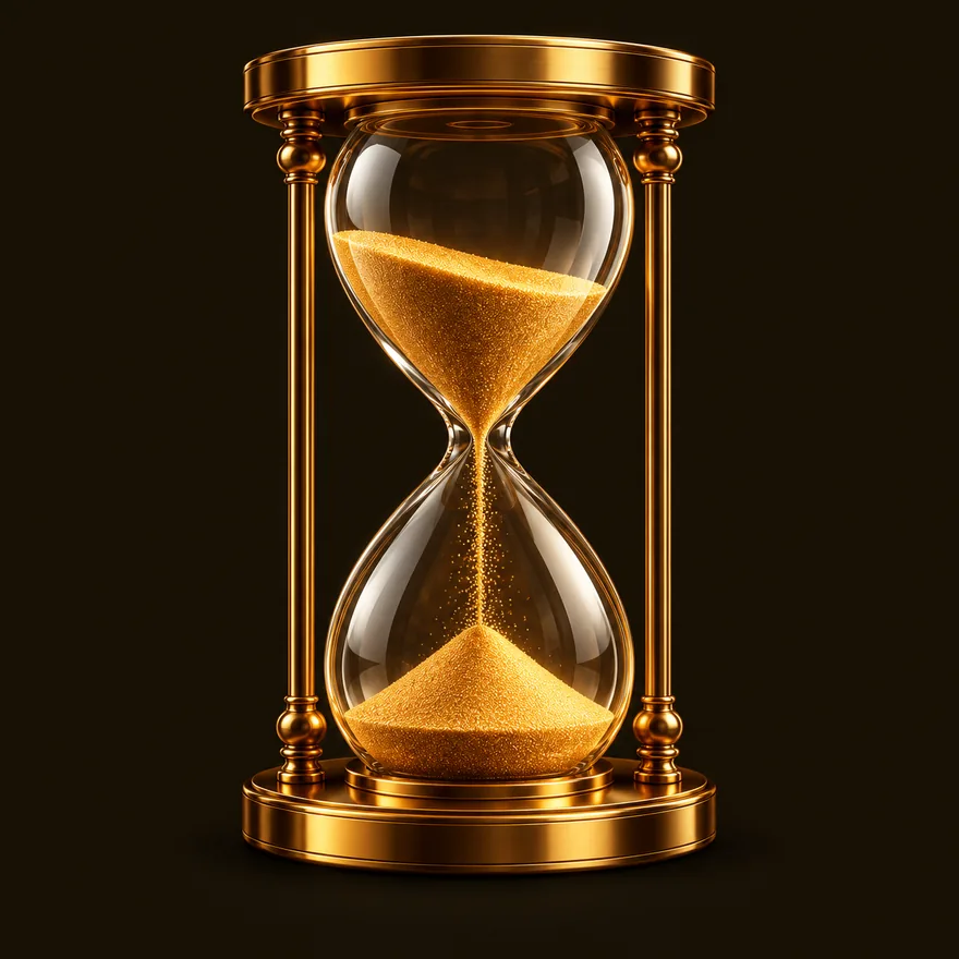 Ornate hourglass — Roospin