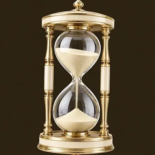 Ornate hourglass — Roospin