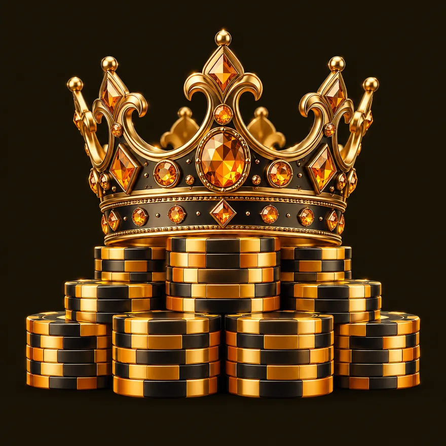 Jeweled royal crown — Roospin